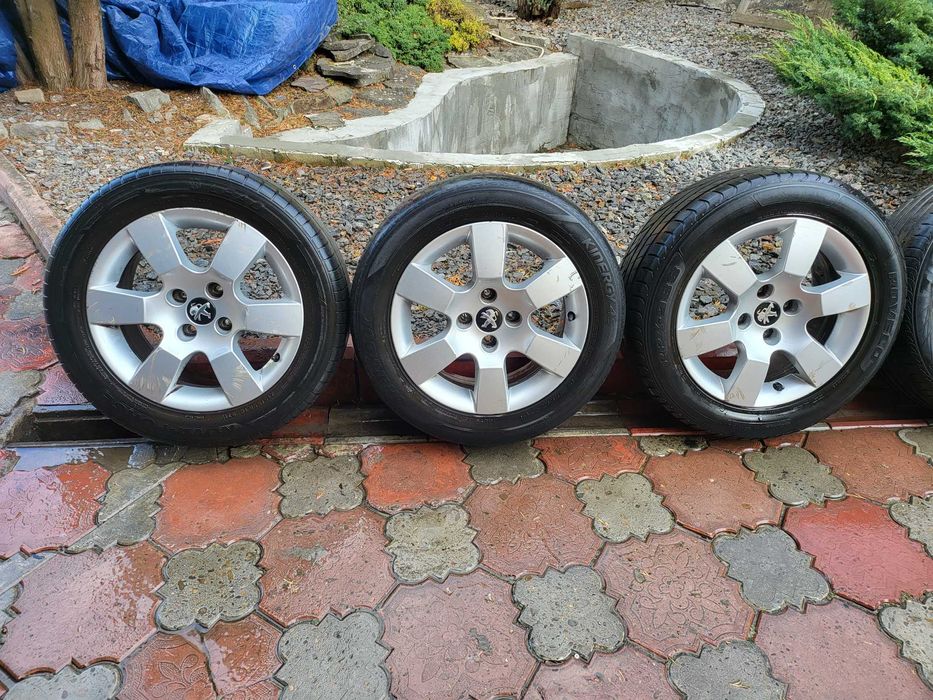 Легкосплавний диск Пежо 4х108 R16 Peugeot 5008 3008 2008 7J ET29: 2 500 ...