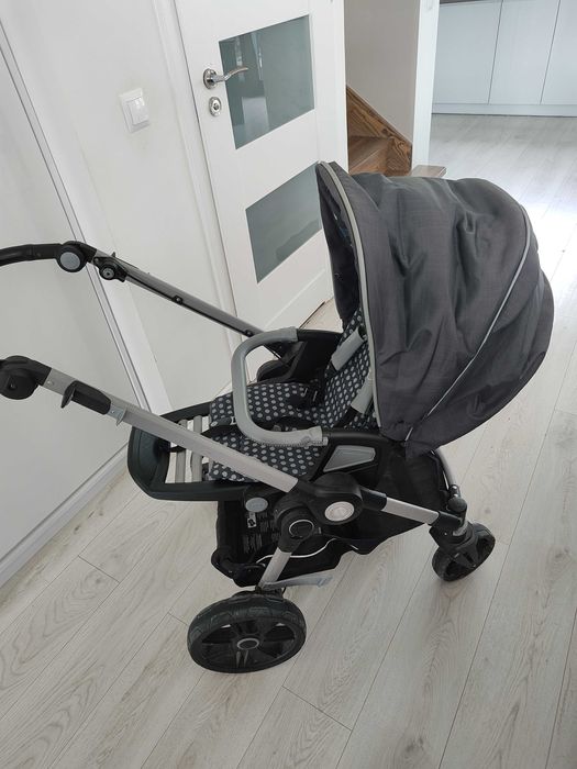 Wózek 3 w 1 firmy Teutonia granatowy