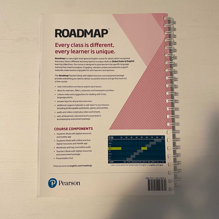 Roadmap B1+ Teacher’s Book Pearson + access code