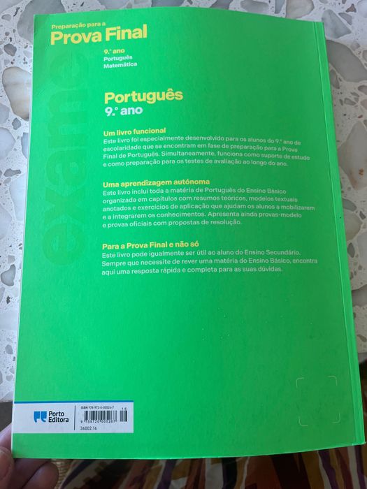Preparação para a prova final de português- Exame 9 ano