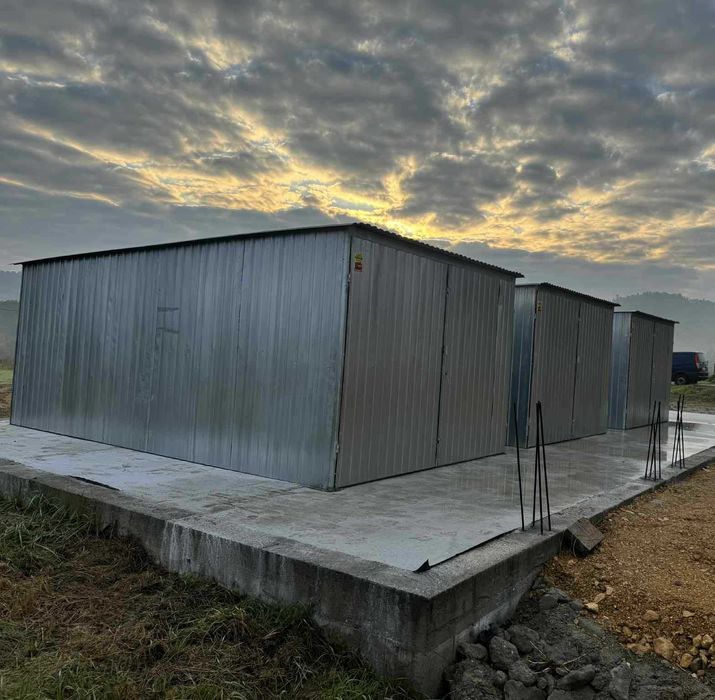 Garaż blaszany 3x5 II gatunek NOWY TOMYŚL
