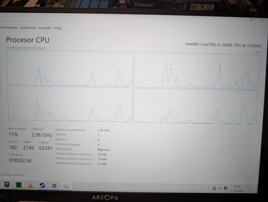 Dell optiplex 790 sff - Intel Core i5 2400s, 8GB ram