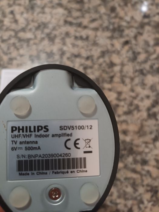 Duas Antenas de televisão campismo