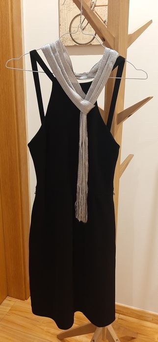Vestido de cerimónia preto (usado uma vez)