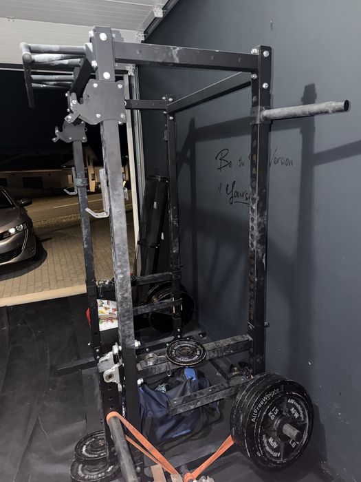 Powerlifting Rack usado + extras