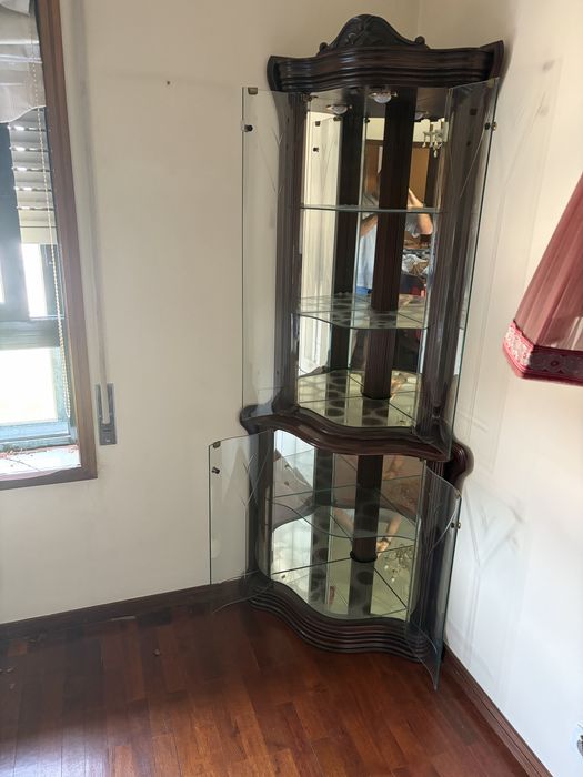 Vitrine com dois modulos