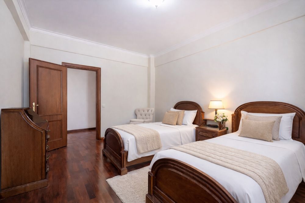 Quarto duplo como novo