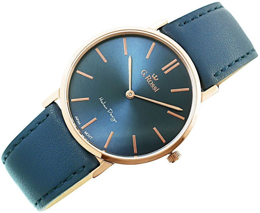 Zegarek Męski G.ROSSI 8709A2-6F3 + BOX