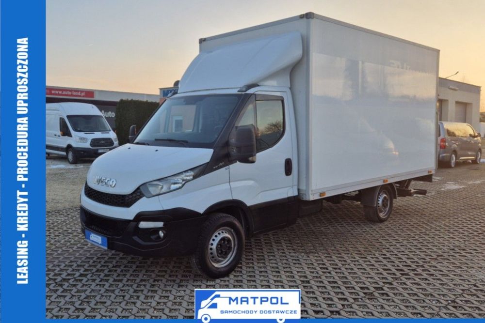 Iveco Daily 35S13, kontener 8PAL, winda 750KG, klima  webasto, r.osi 3,75, zepro 750KG, tempomat, KAT.B, 8 palet