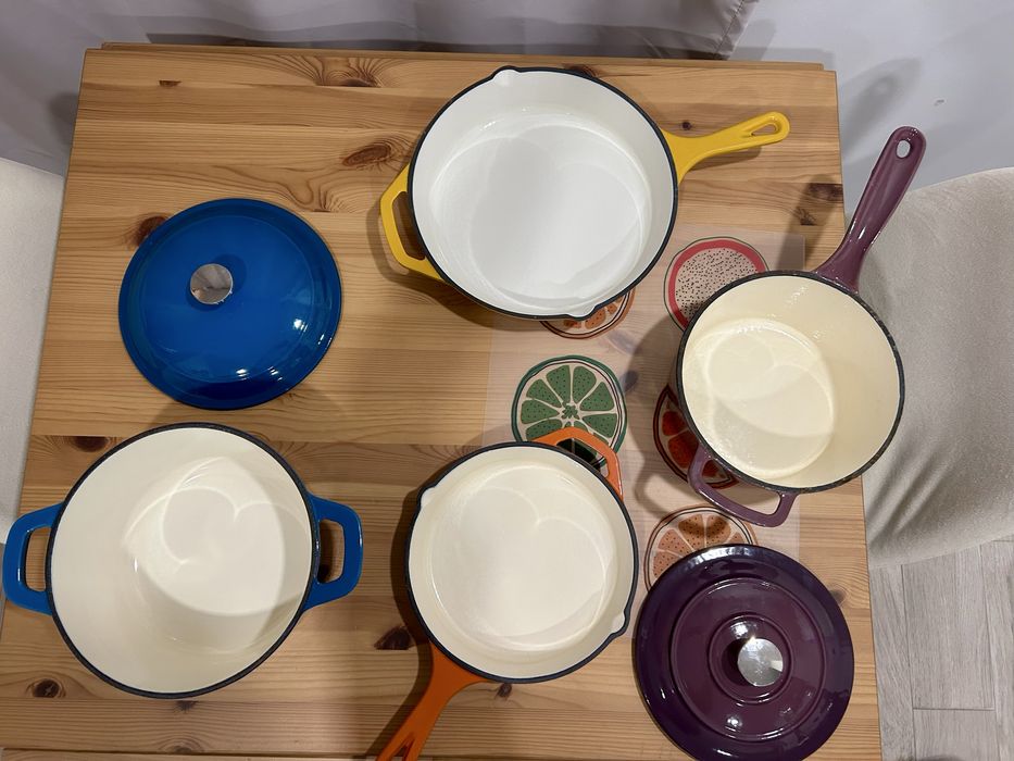 4 panelas de ferro fundido