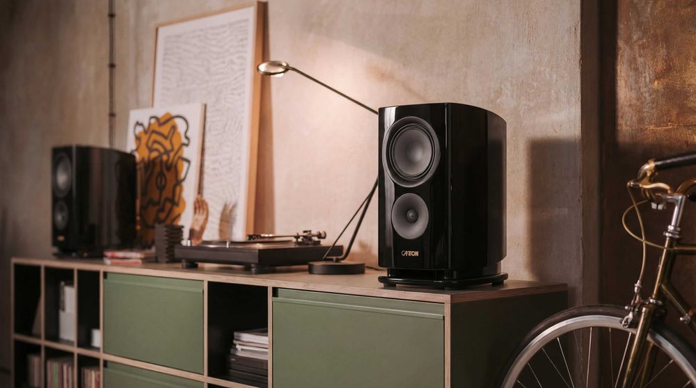 Kolumny Podstawkowe Canton Reference 9 Black Piano Finish Para Nowe