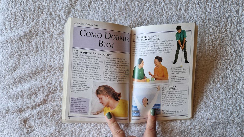 Livro "101 Sugestões como Relaxar"