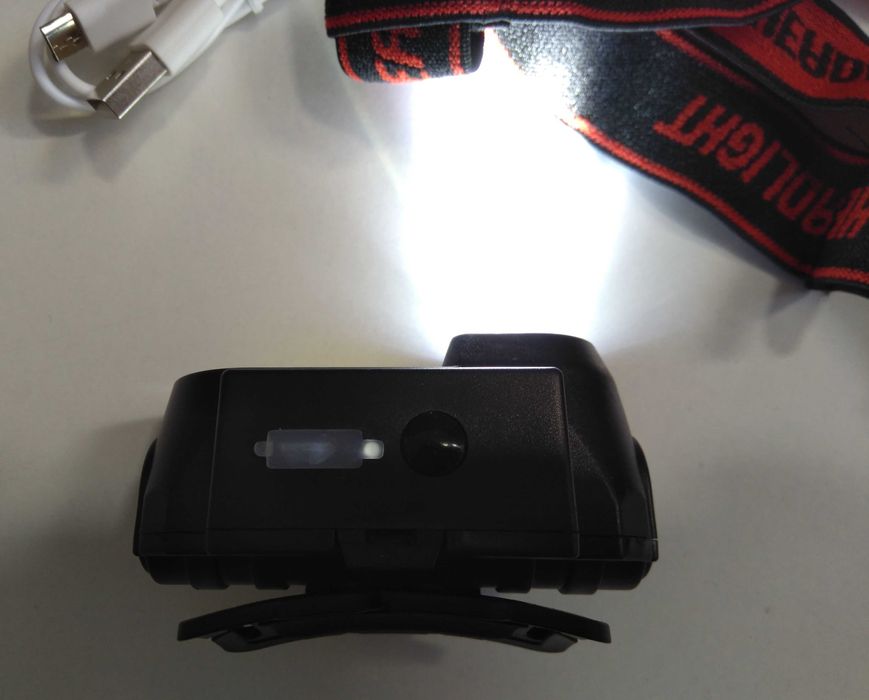 Lanterna com três luz LED