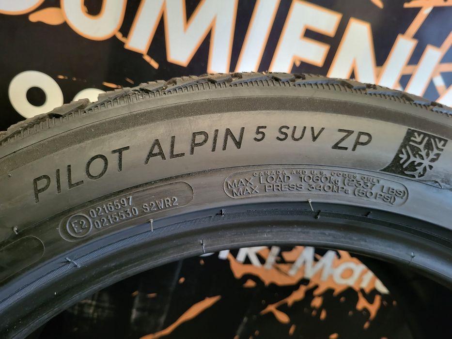 Opony zimowe 275/45/20 Michelin 20rok 6,5mm