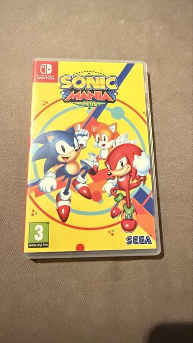 Jogo nintendo switch Sonic Mania  plus como novo