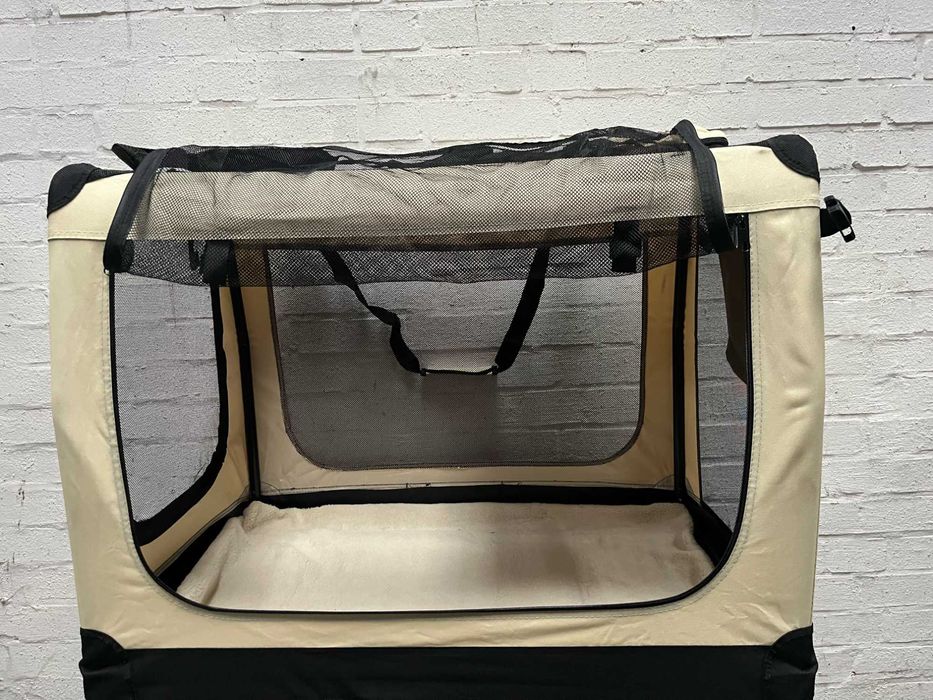 Transporter dla psa, transporter dla kota, beżowy, nowy