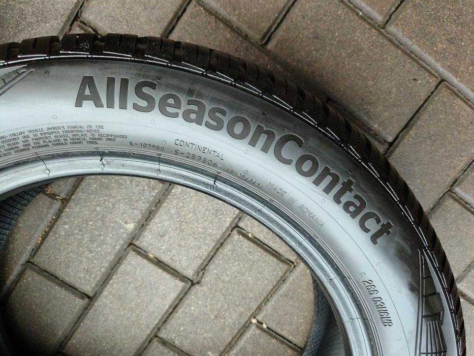 195/55 87H R16 CONTINENTAL ASC 8mm jakNOWE 2020r Całoroczne 2szt Opony