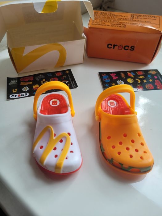 Сrocs брелки від mcdonalds