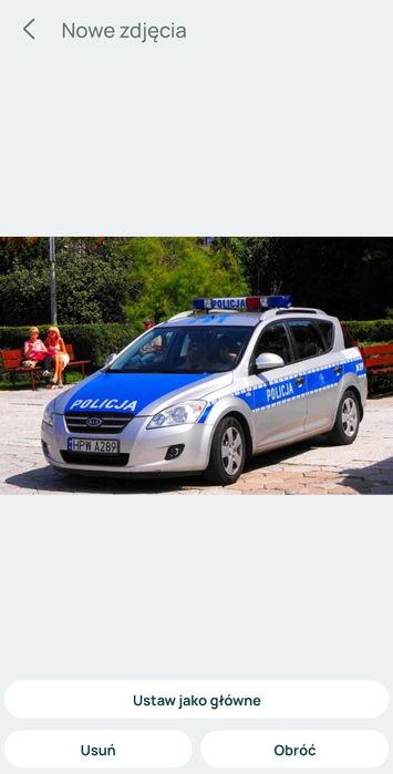 RADIOWÓZ- RADIOWOZY do wynajęcia PolicjA - KIA CEED -DUCATO-LODÓWKA- Polonez 997