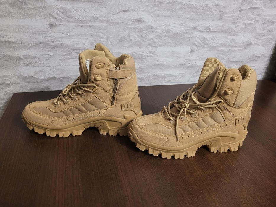 Buty trekkingowe taktyczne outdoor w kamuflażu multicam low lowa