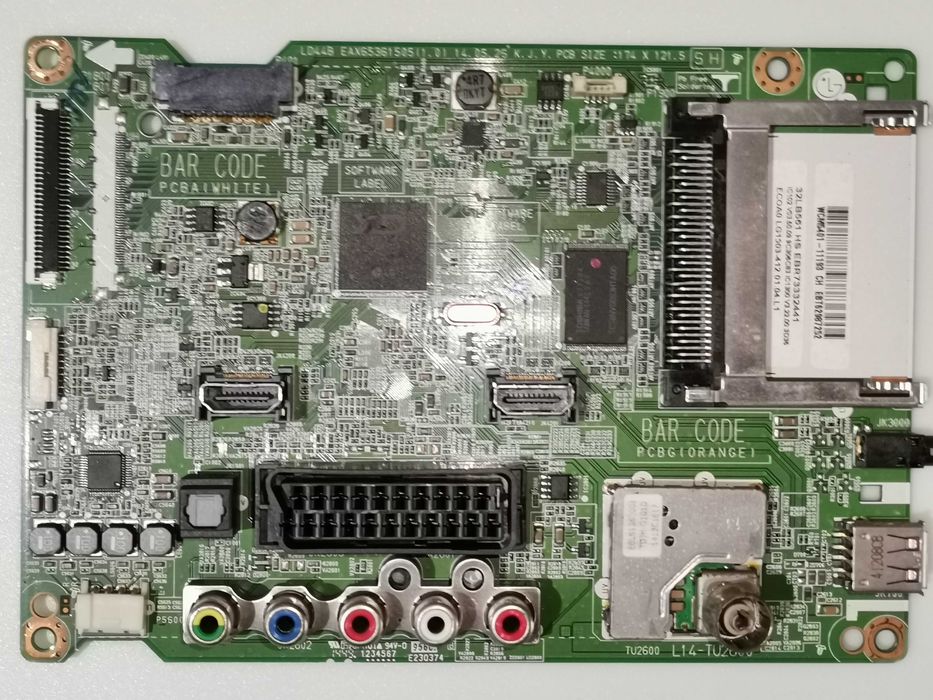 Mainboard LG 32lb561
EAX6 5 3 6 1 5 0 5