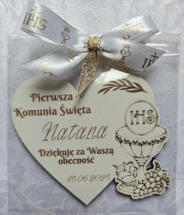 Podziękowanie komunia prezent