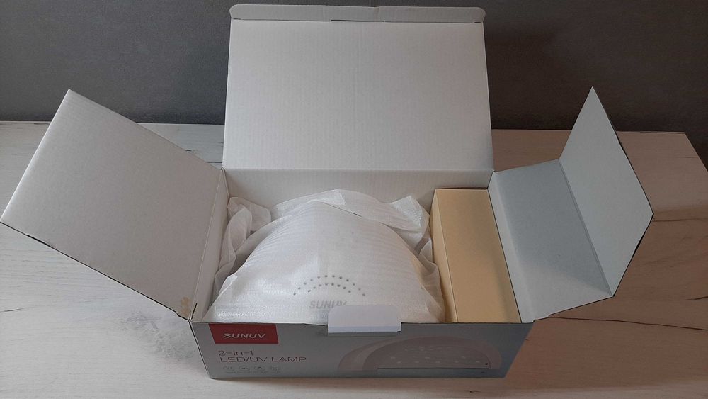 Лампа для манікюру Sunuv 2 in 1 led/uv lamp