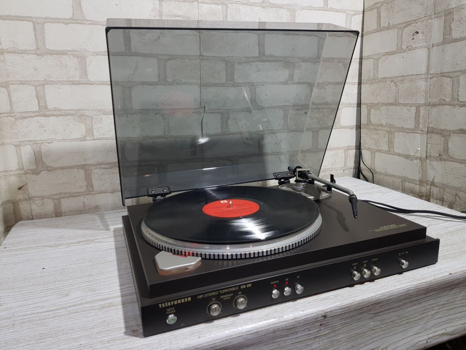 Віниловий програвач TELEFUNKEN CS 20, Ortofon ! 33/45 б/у з Німеччини