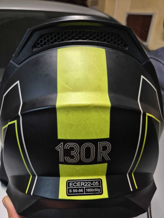 Capacete Modular 130R Tamanho S (Óculos de Sol Integrados)