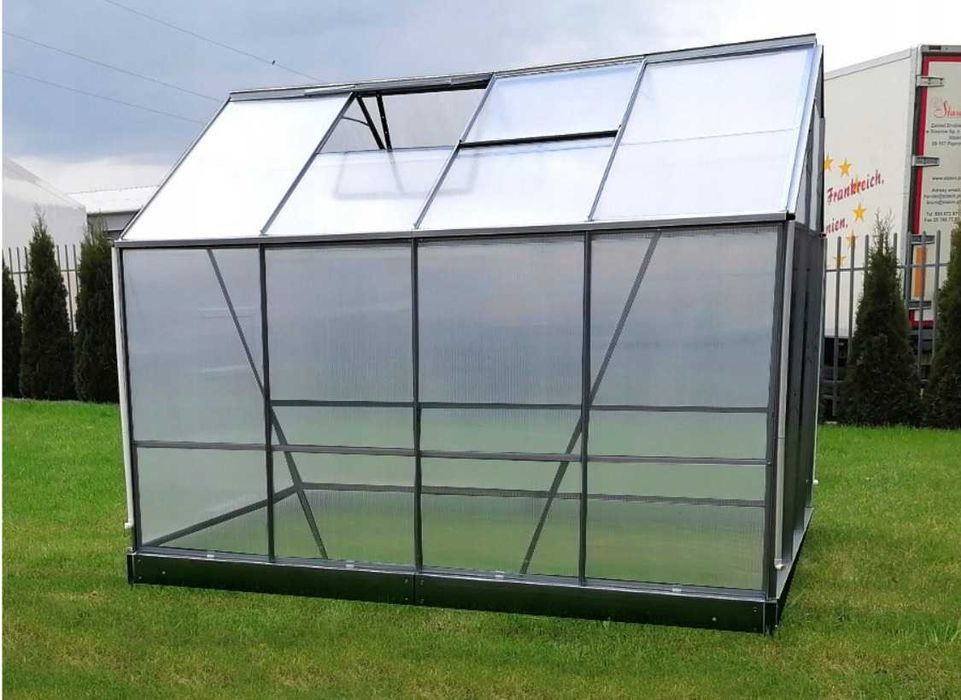 Парник Теплиця польська садова 18м2 6 на 3 полікарбонату полікарбонат