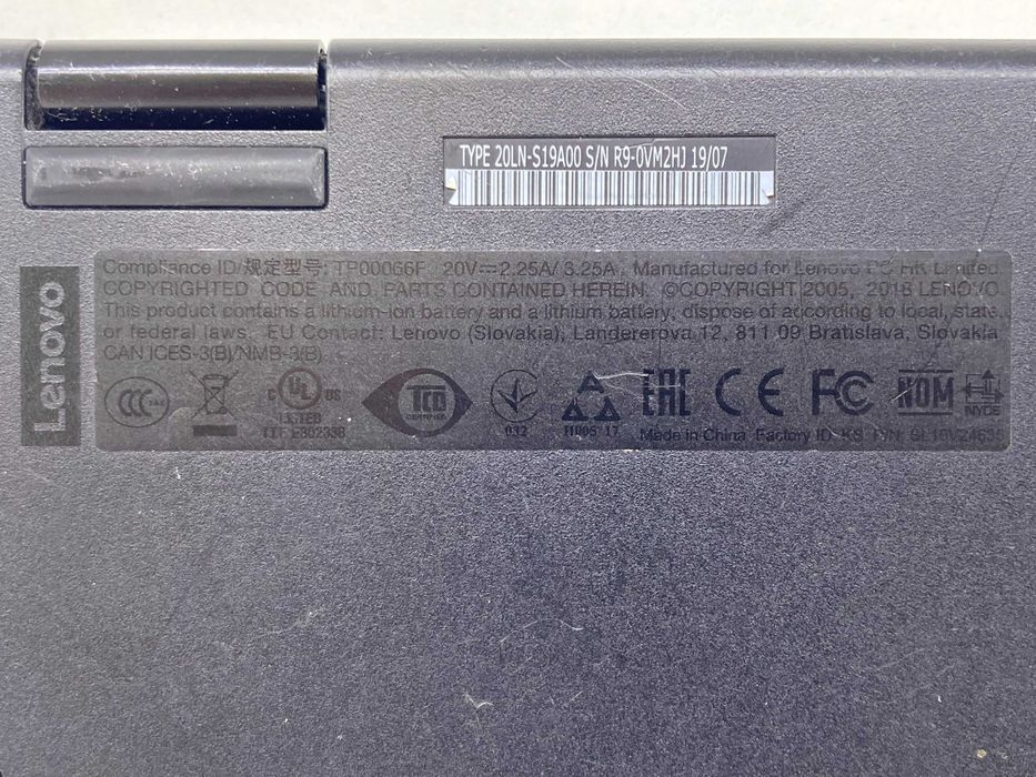 Laptop Lenovo ThinkPad 11e5th