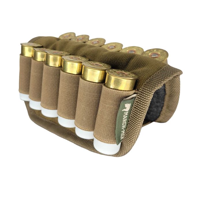 Патронташ MARCK-MEN на приклад на 6-8-12 патронів .12К для дозарядки