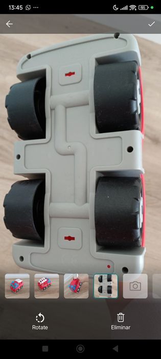 Camião de bombeiros brinquedo de bebé