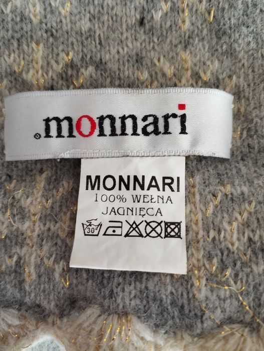 Szalik Monnari wełna jagnieca