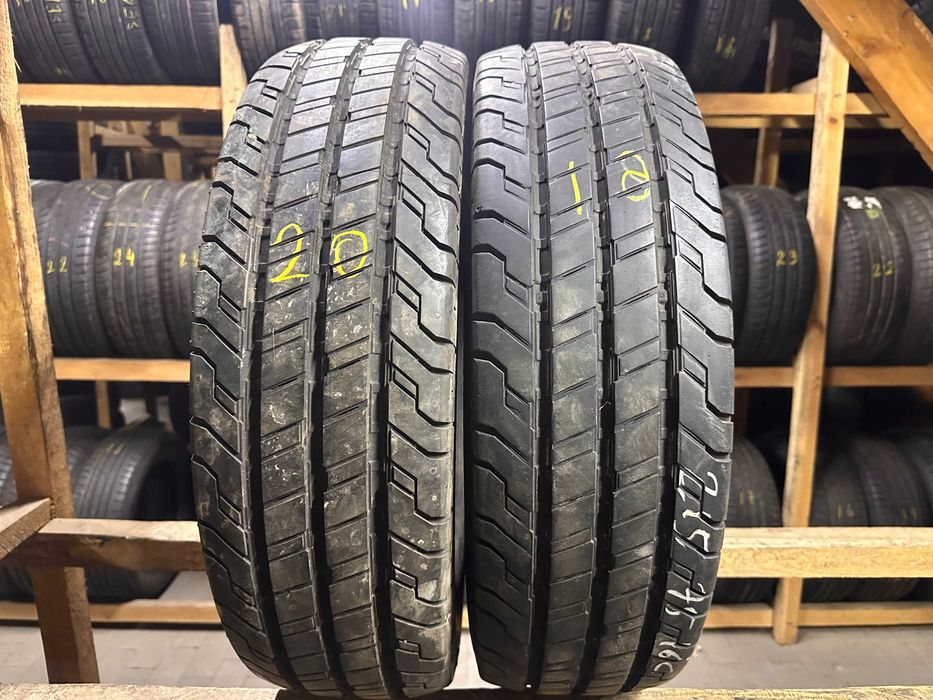 Шини літо 215/75R16C Continental ContiVanContact 100 2 шт 9мм
