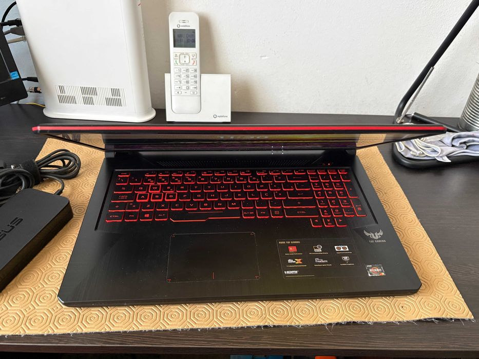 Portatil Asus TUF Gaming Ryzen 5/16Gb/512GB/17,3"