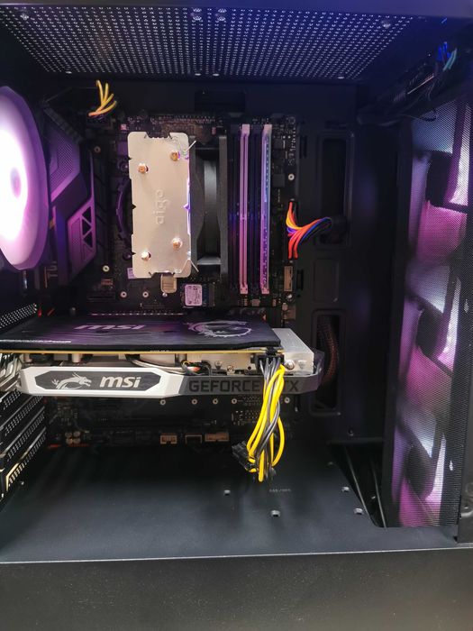 Gaming Komp i7-6700 16GB RAM AMD GTX 1660 6GB SSD 512GB W11 RGB Wifi