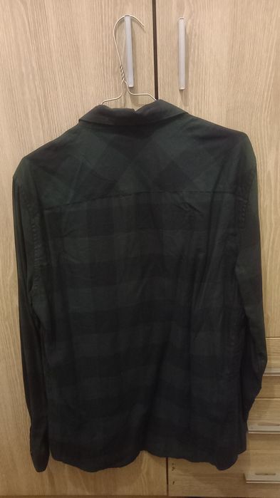 Camisa xadrez verde