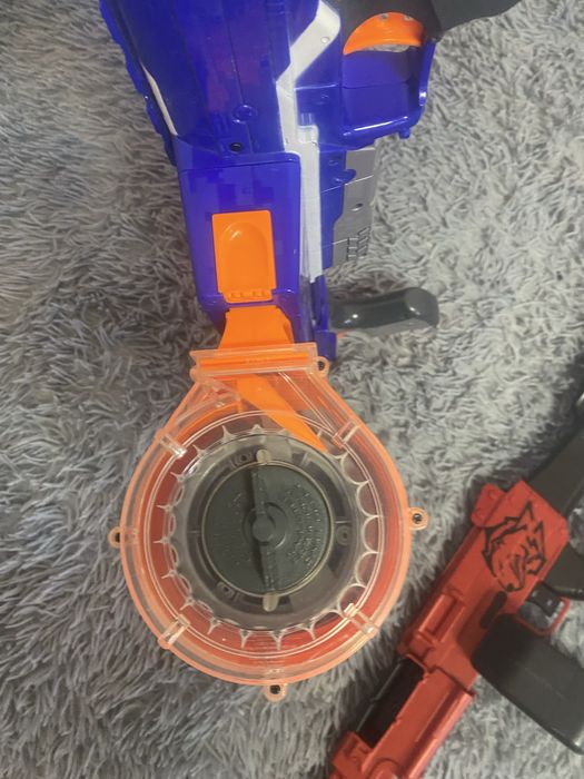 Бластер Nerf Hasbro 2013 с барабанным магазином в Подарок vr очки