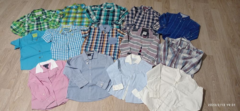 Ubrania dla chłopca 110-116