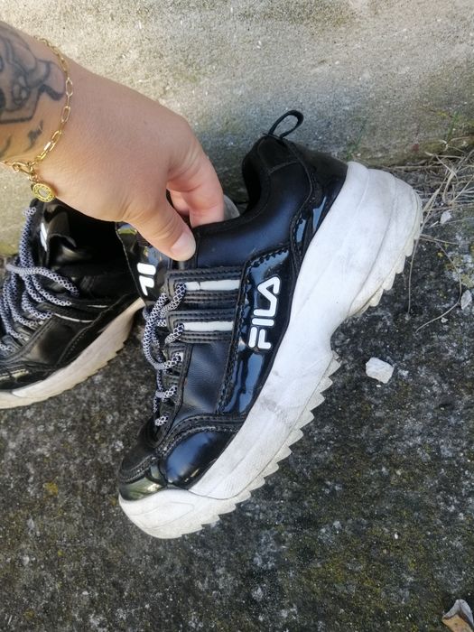 Buty fila 38 czarne