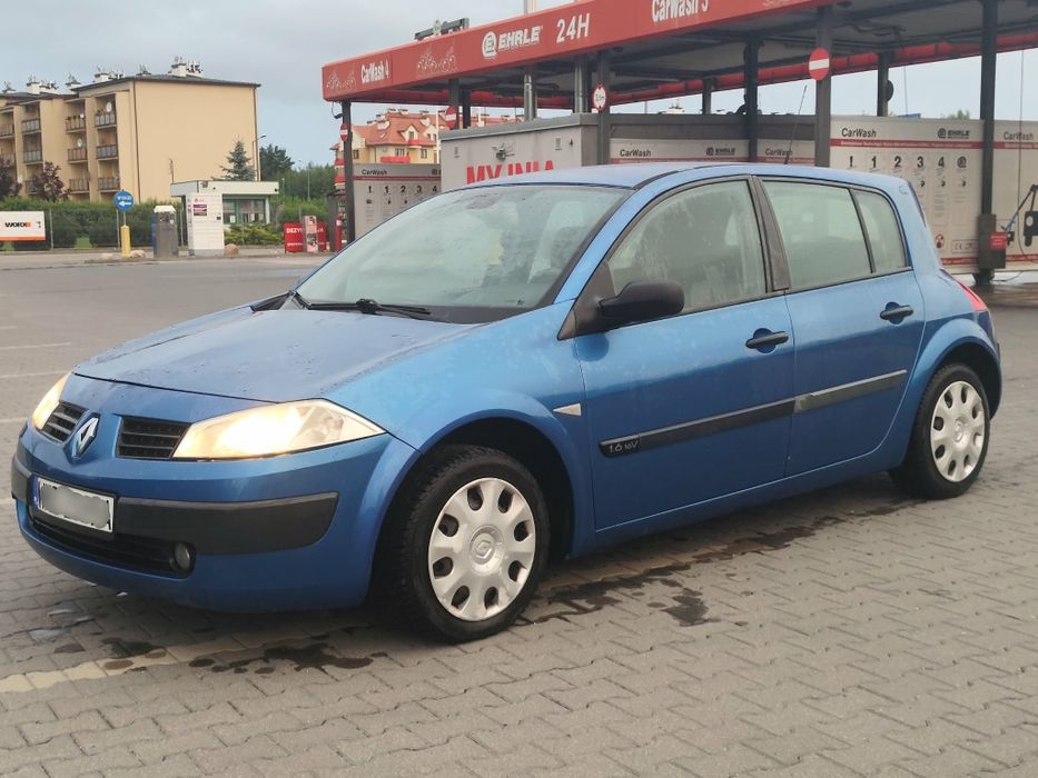 Renault Megane ll 2003 rok, 1.6 benzyna+gaz sekwencja, mroźna klima, bez rdzy, stan bdb.