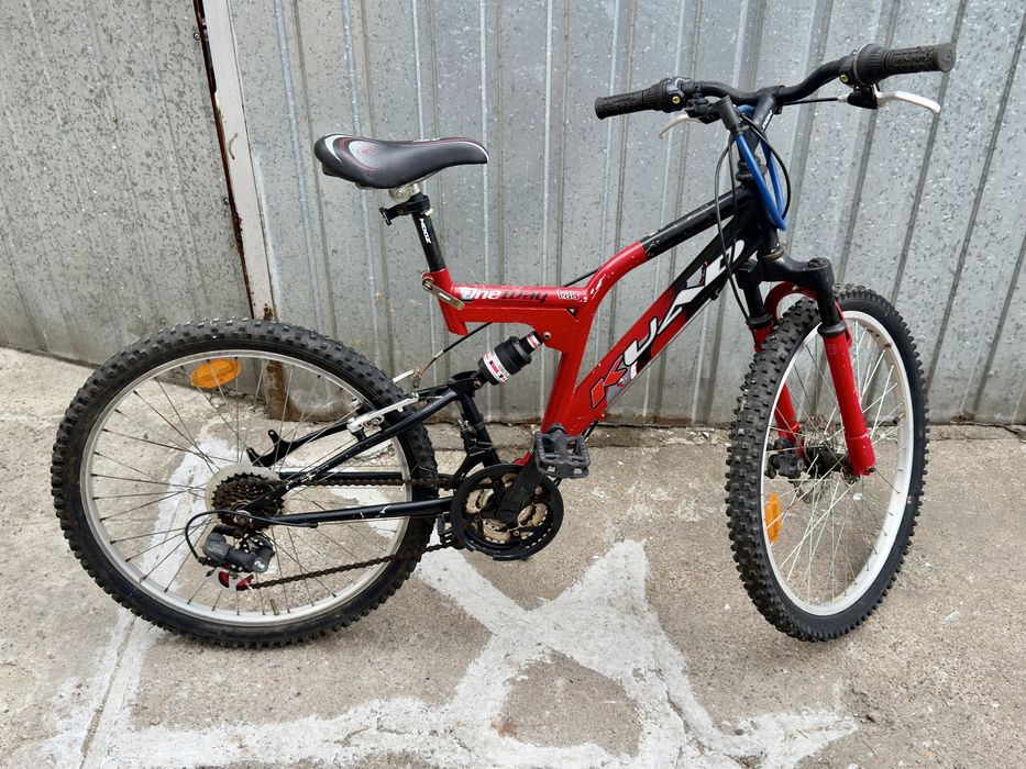 Rower góral z przerzutkemi