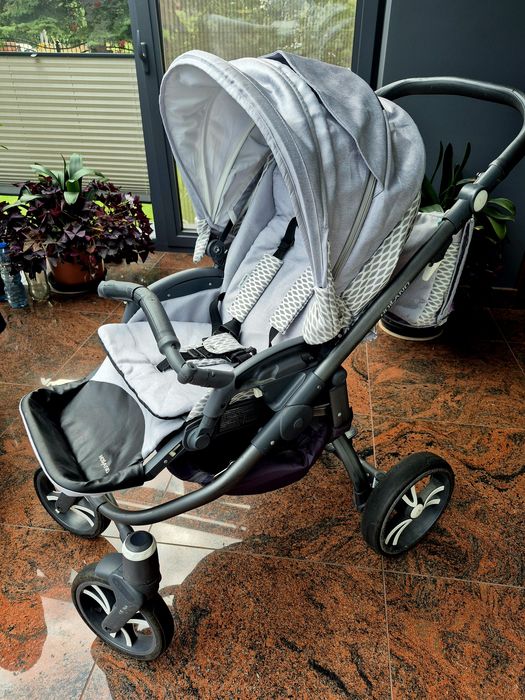 Wózek dziecięcy Bebetto Holland 2w1  (gondola / spacerówka + adaptery)
