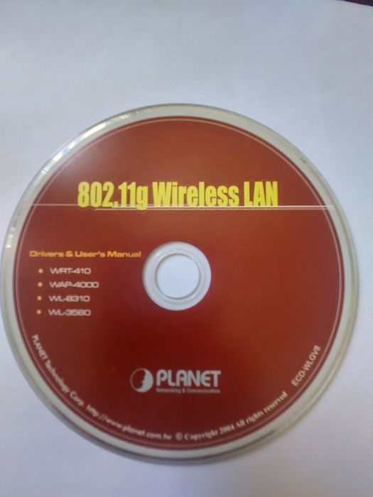 Zestaw oryginalnych płyt CD ze sterownikami na komp PC