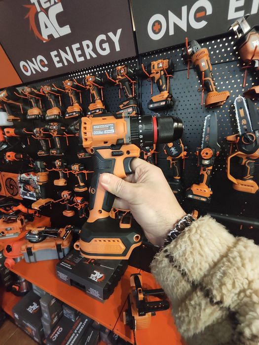 Аккумуляторный Бесщет. ударный шуруповёрт Техас TAOE-CD38LN/ТУШКА/Гар3