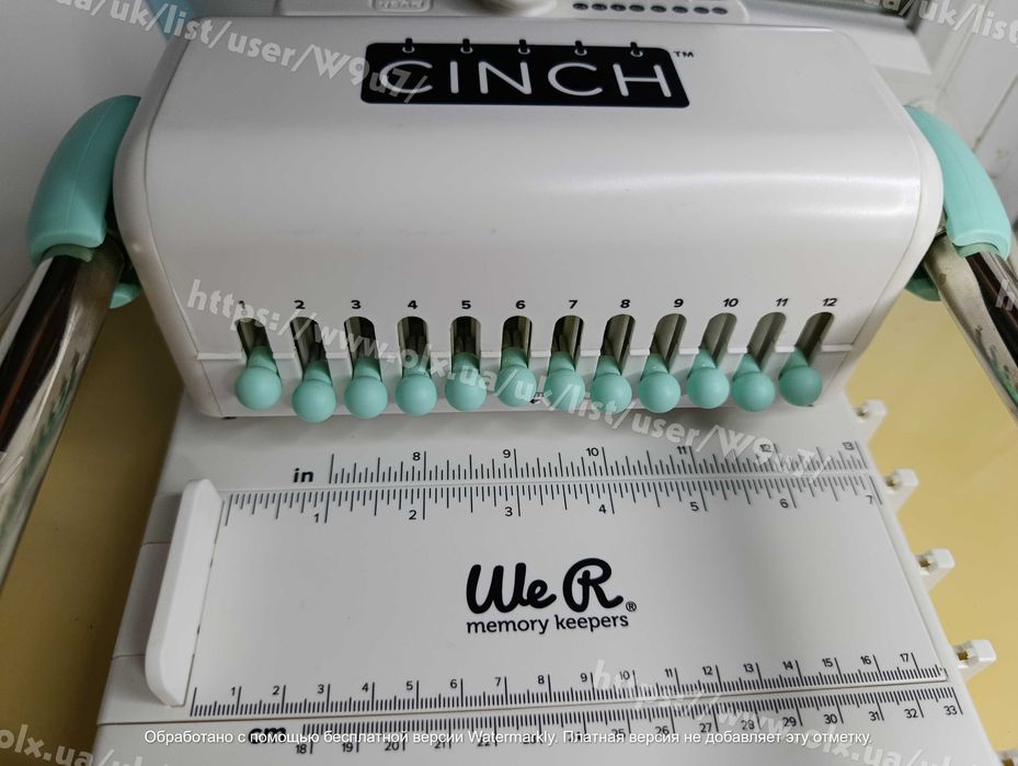 Біндер Сінч We R Memory Keepers Cinch Book, брошюровщик, дирокол