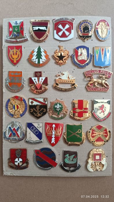 Знаки,значки армии СЩА