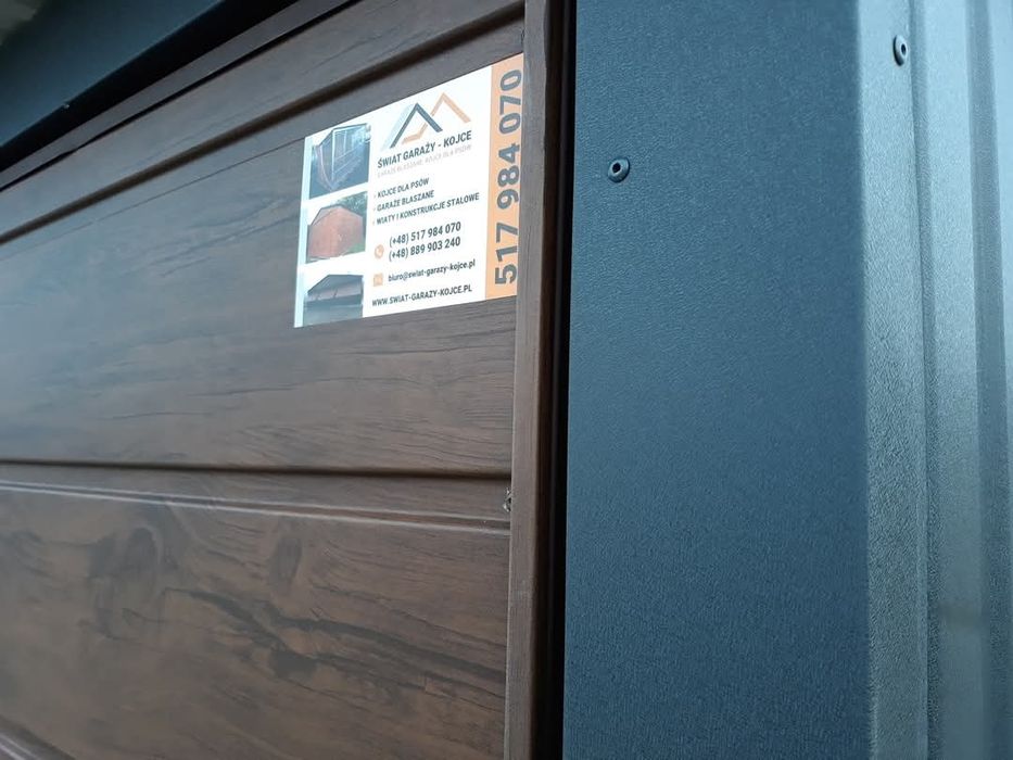 Garaż 3x5 spad do tyłu szybka realizacja