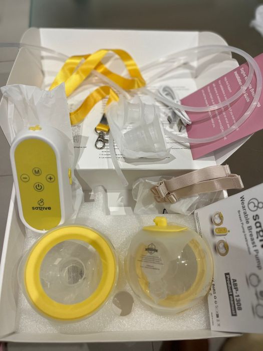 Máquina de extração de leite elétrica e portátil com 4 modos